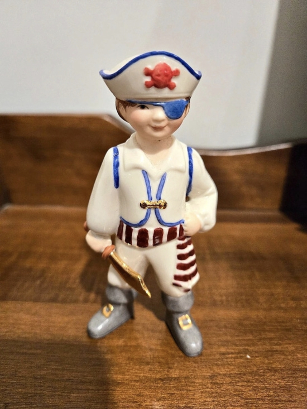 Lenox Sailor Figurine in White & Red